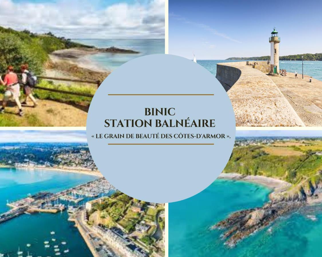 Escapade En Bord De Mer Avec Sauna Et Spa Prives Binic Eksteriør billede
