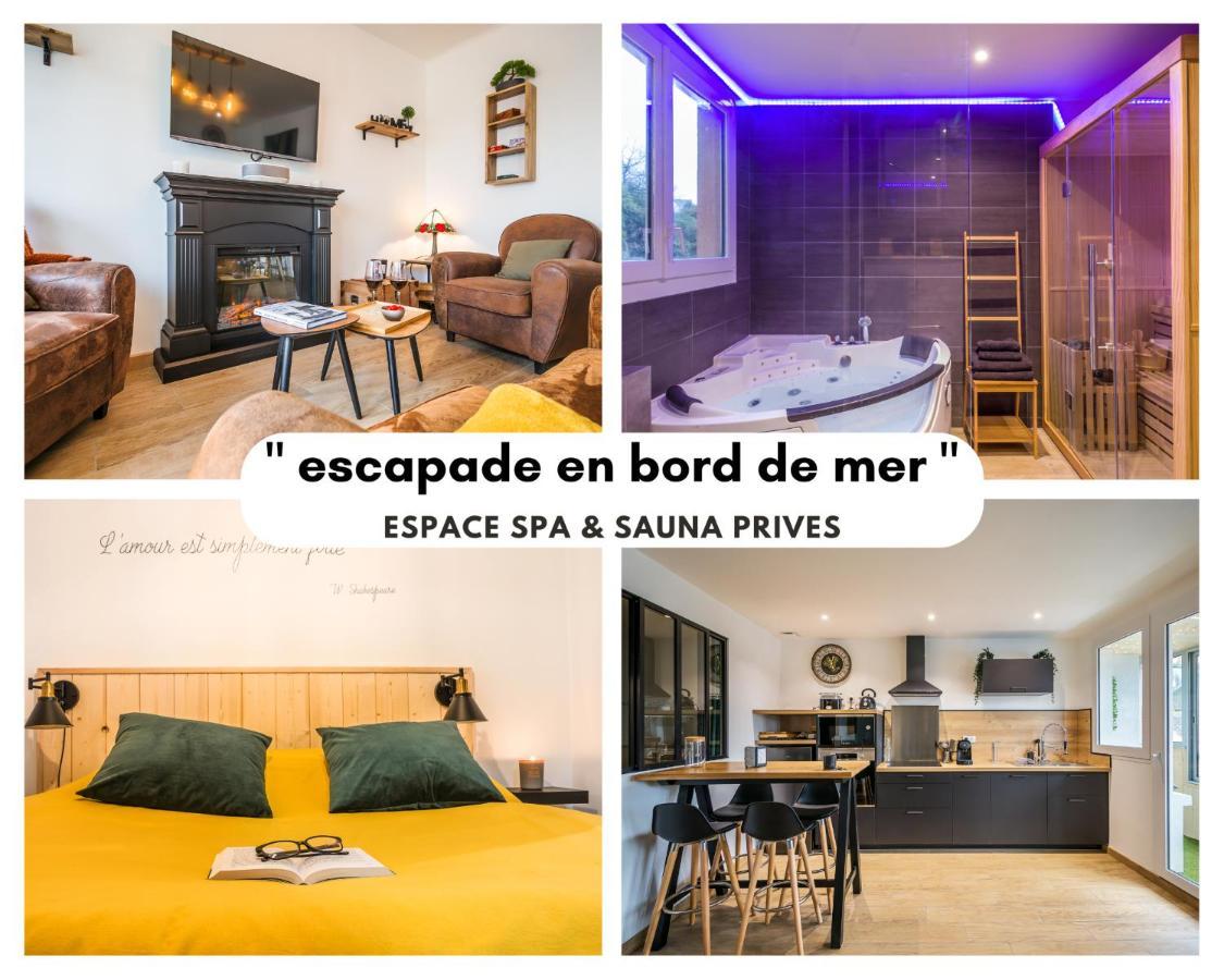 Escapade En Bord De Mer Avec Sauna Et Spa Prives Binic Eksteriør billede