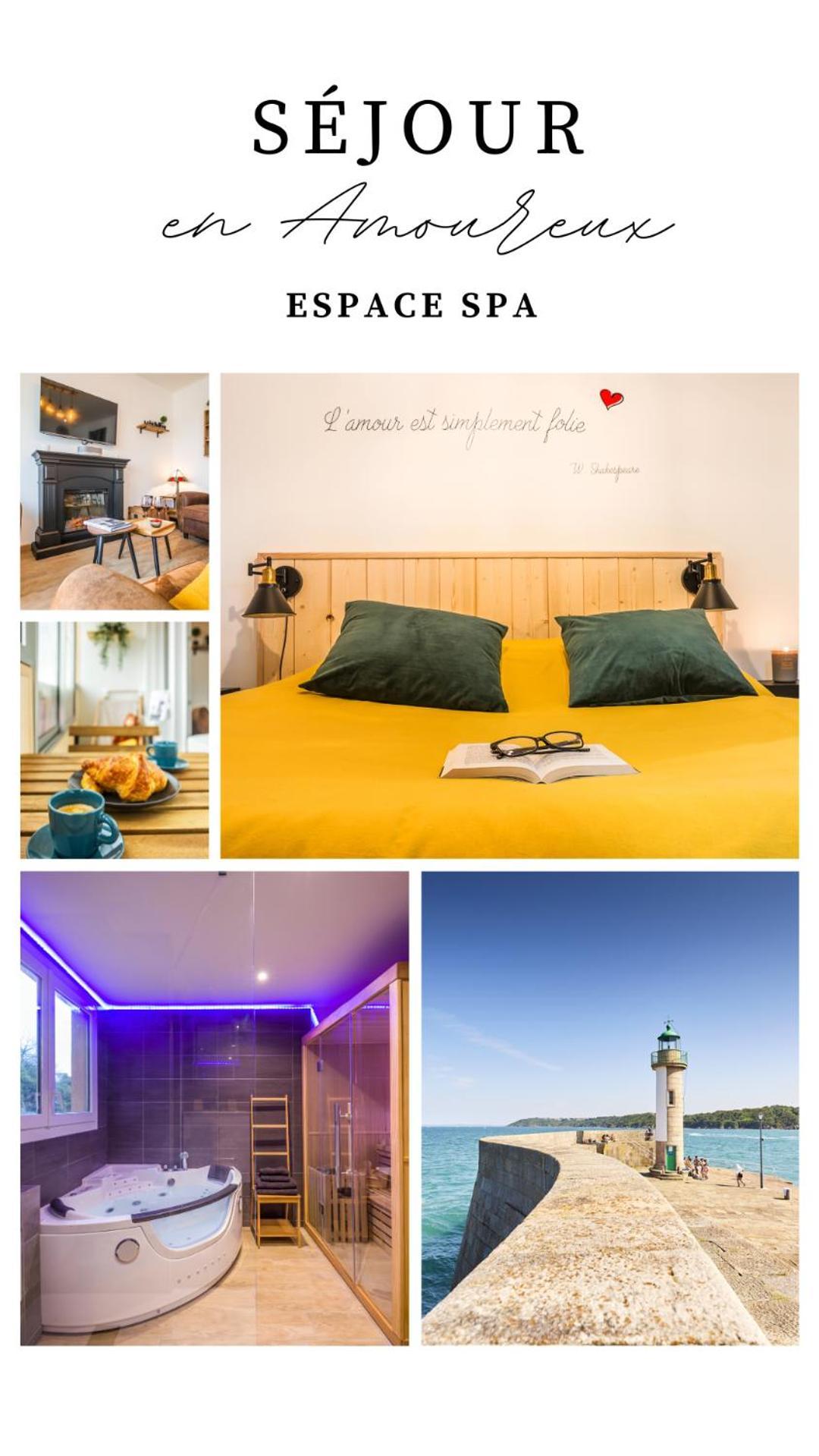Escapade En Bord De Mer Avec Sauna Et Spa Prives Binic Eksteriør billede